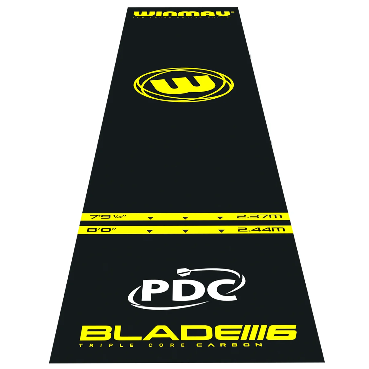 Winmau Pro Zone Essential Dartmatte ausgelegt Winmau Pro Zone Essential Dartmatte ausgelegt – 300 x 60 cm, robuster PVC-Bodenschutz