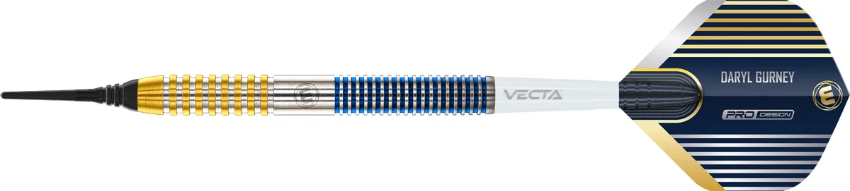 Winmau Daryl Gurney SC 1.0 Softdarts Dartpfeil in Seitenansicht