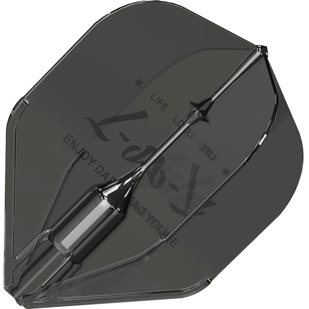 L-Style Fantom Flight L1 Clear Black einzeln mit integriertem Flightschoner