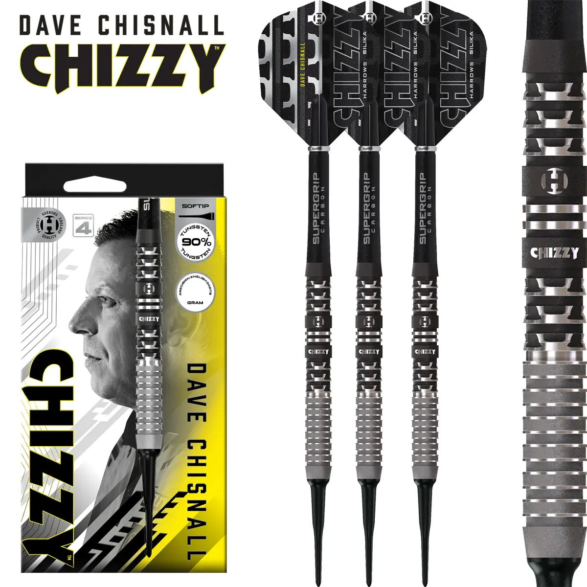 Harrows Dave Chisnall Series 4 Softdarts