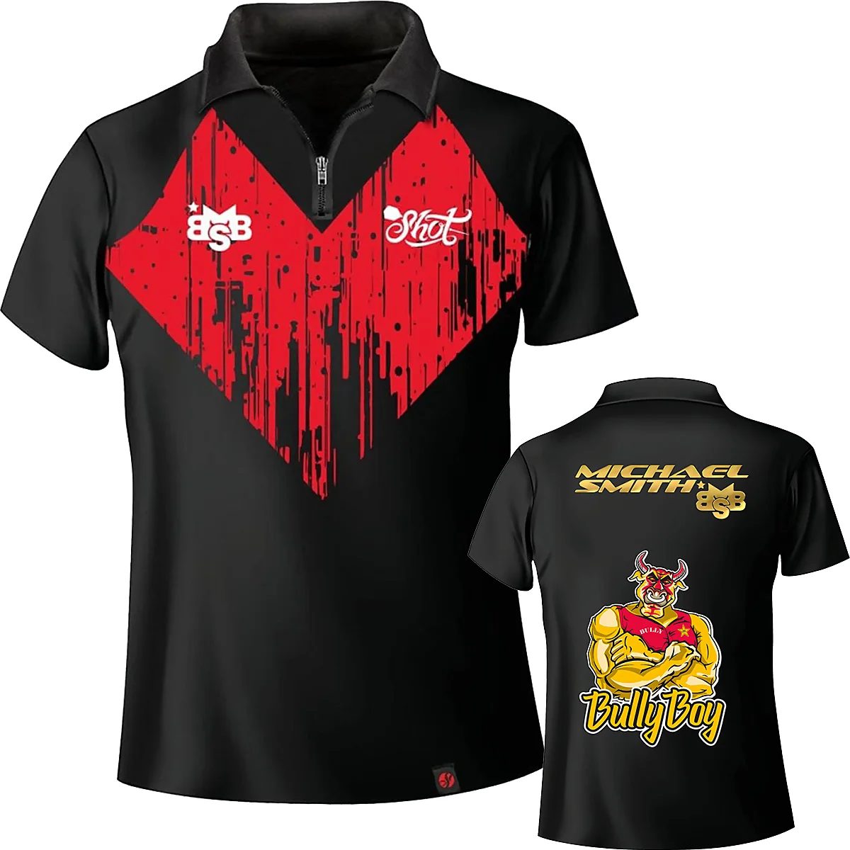Michael Smith Bully Boy Dartshirt Michael Smith Bully Boy Dartshirt