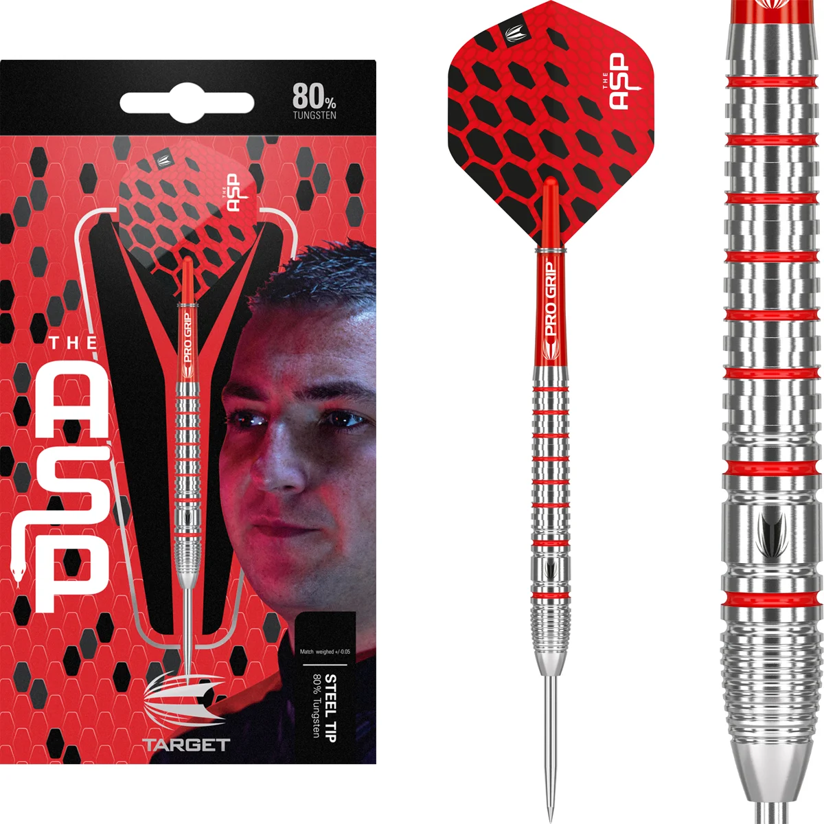 Target Nathan Apinall 80% Steeldarts