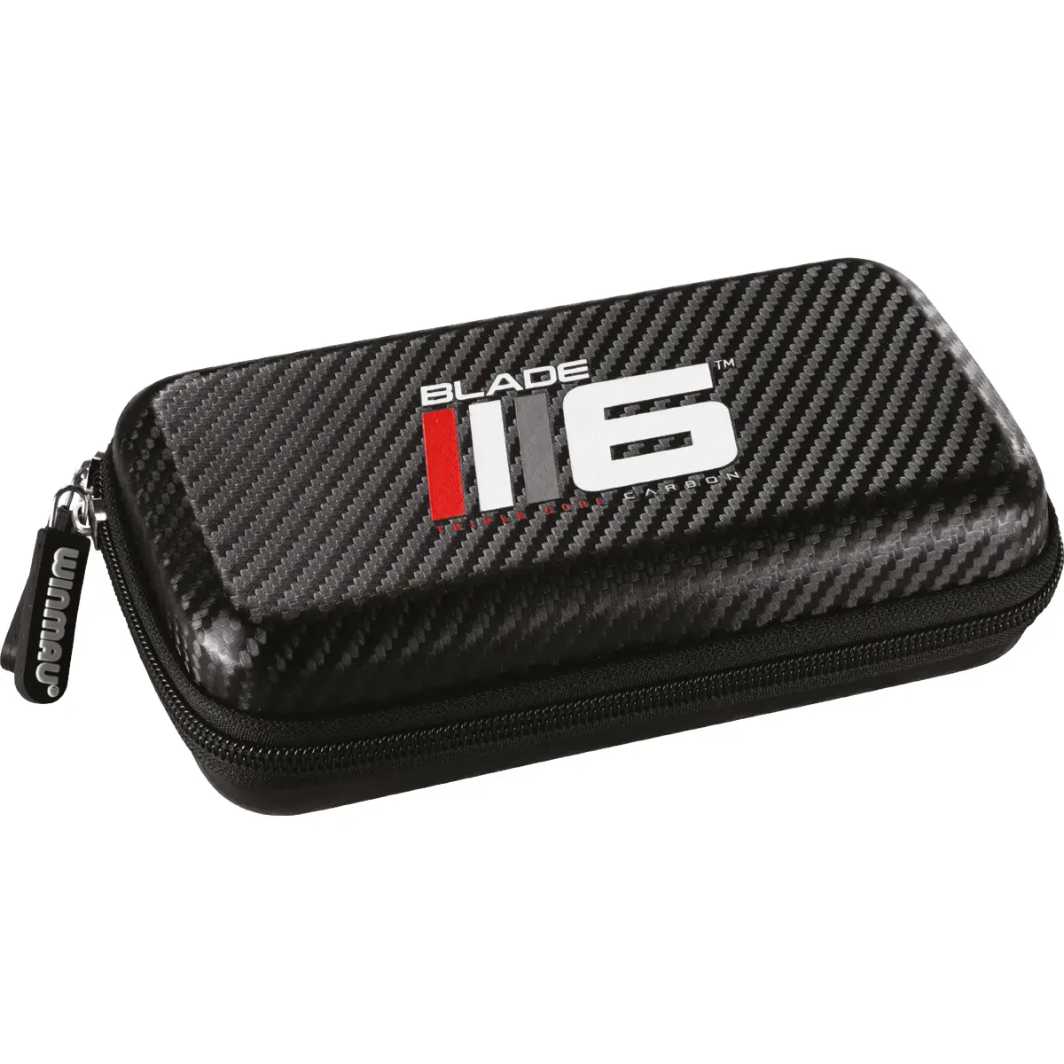 Winmau Blade 6 Dartcase Schwarz geschlossen Winmau Blade 6 Dartcase in Schwarz – geschlossenes Hardcase für 1–2 Dart-Sets