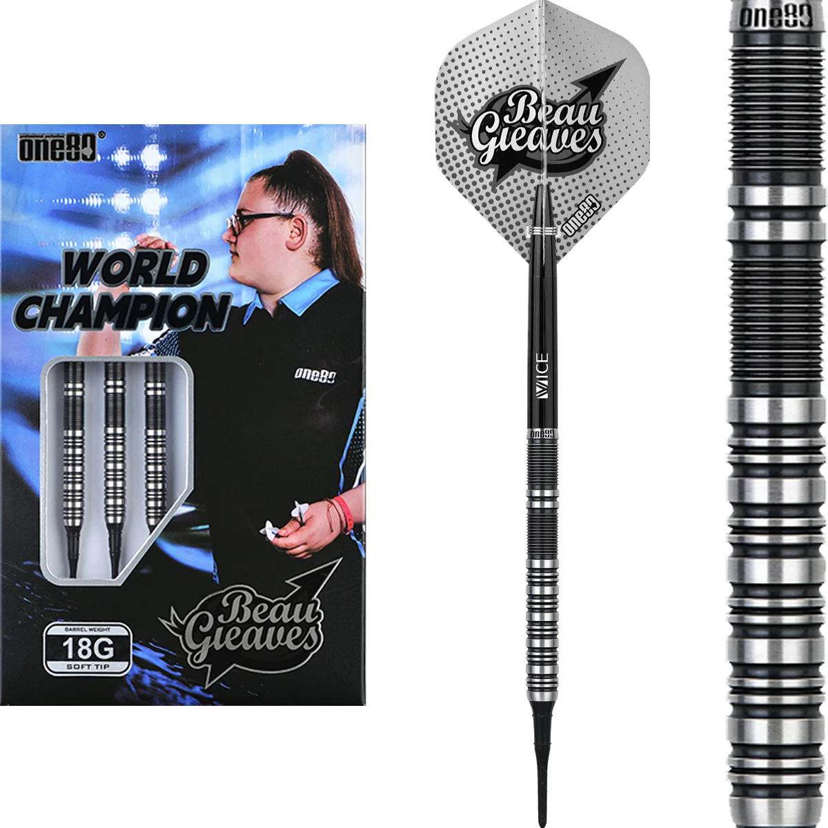 One80 Beau Greaves VHD Softdarts