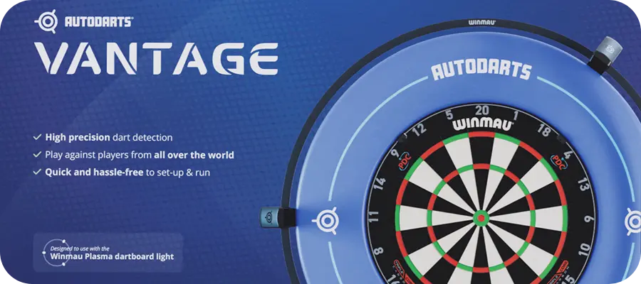 Auto-Scoring-Systeme für Steeldarts mit Autodarts Vantage und 360 Grad Kamera-Technologie