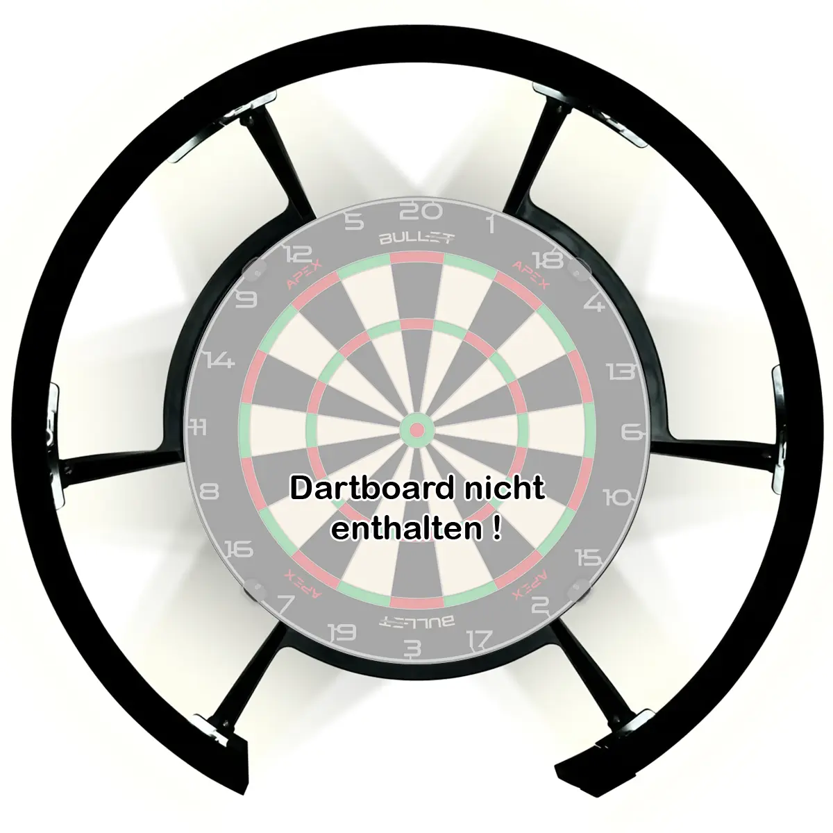 Bullet Radion 300 Beleuchtungs-System mit Hinweis Dartboard nicht enthalten