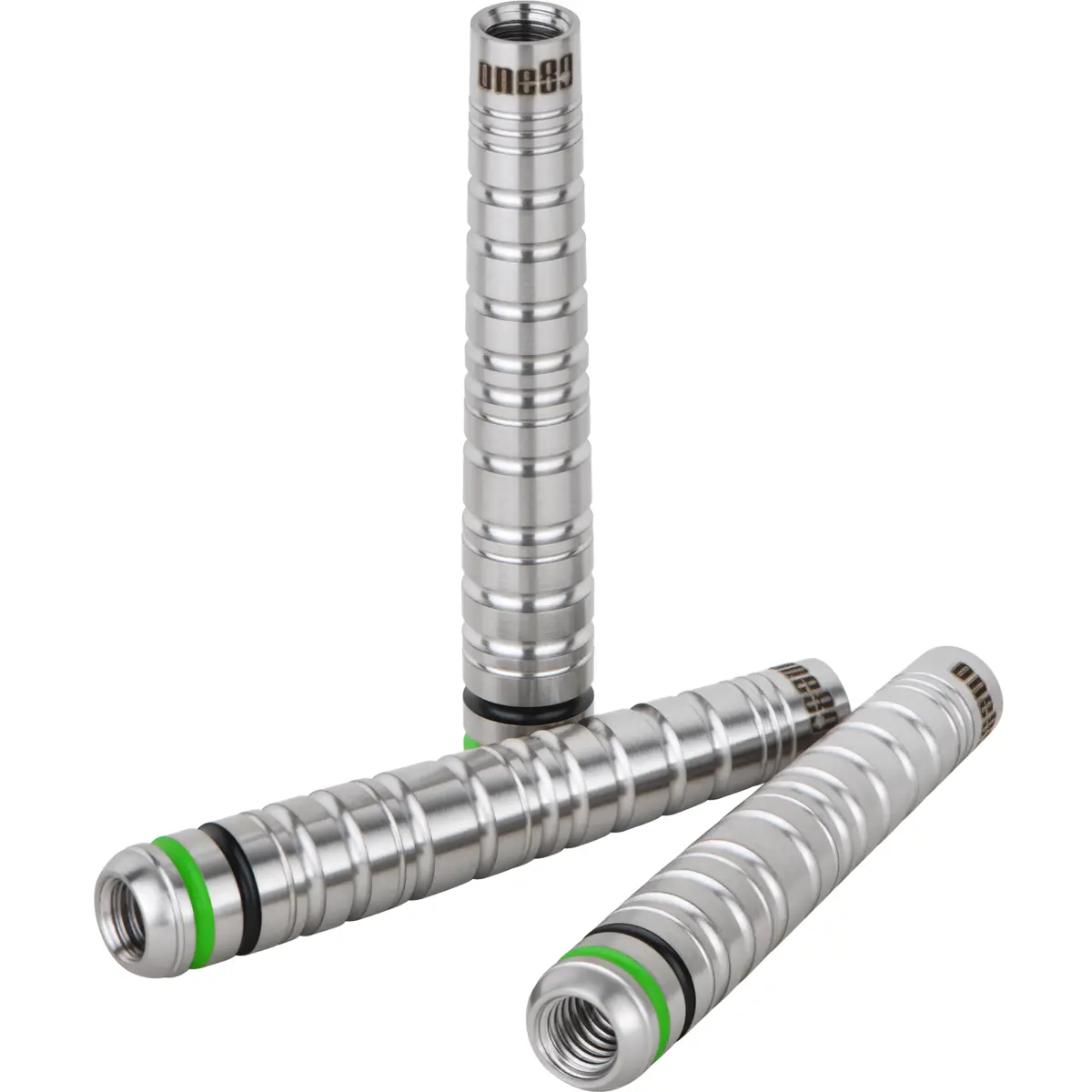 Detailansicht One80 Panther-C Softdarts – abgerundeter Ringgrip für angenehmen Halt