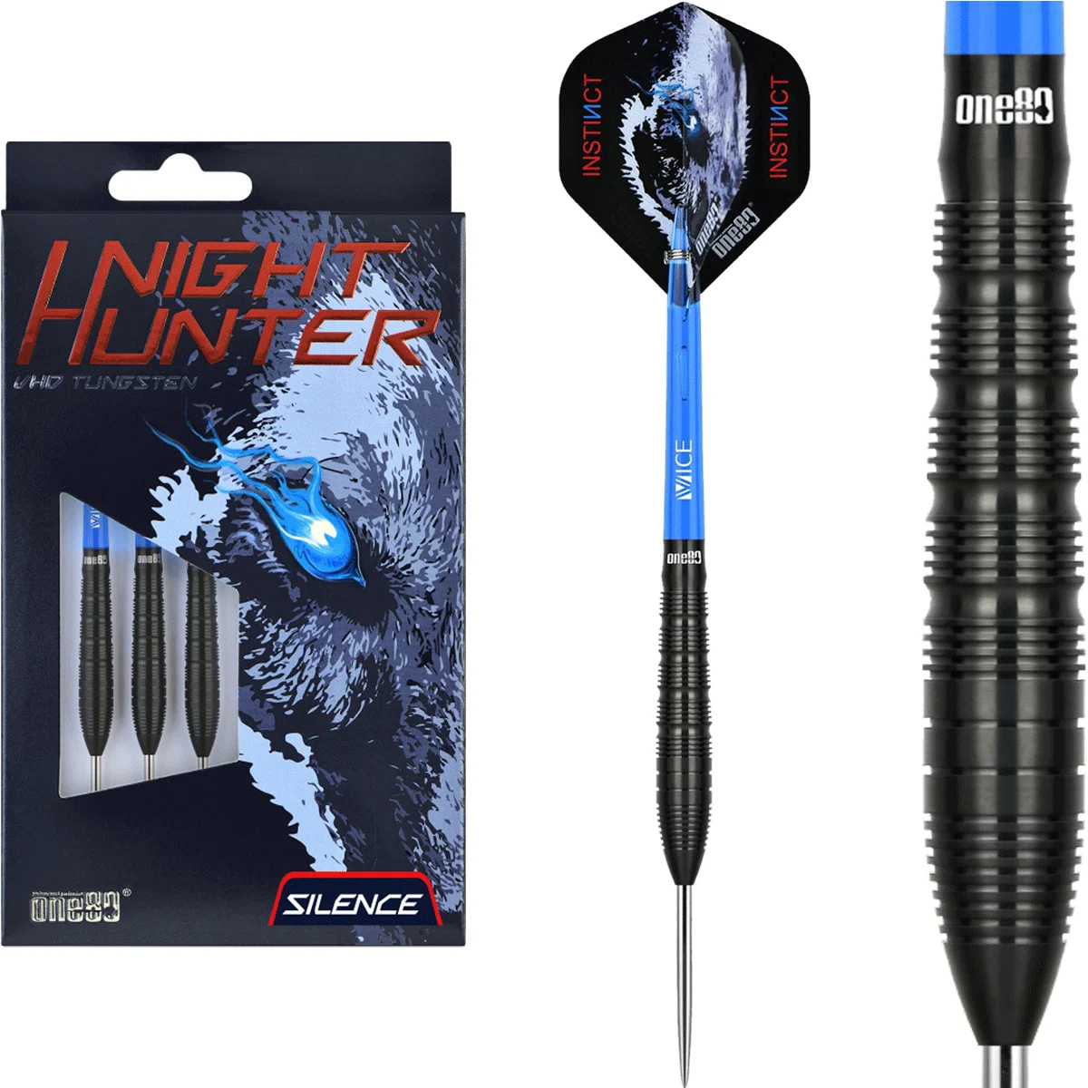 One80 Night Hunter Silence Steeldart