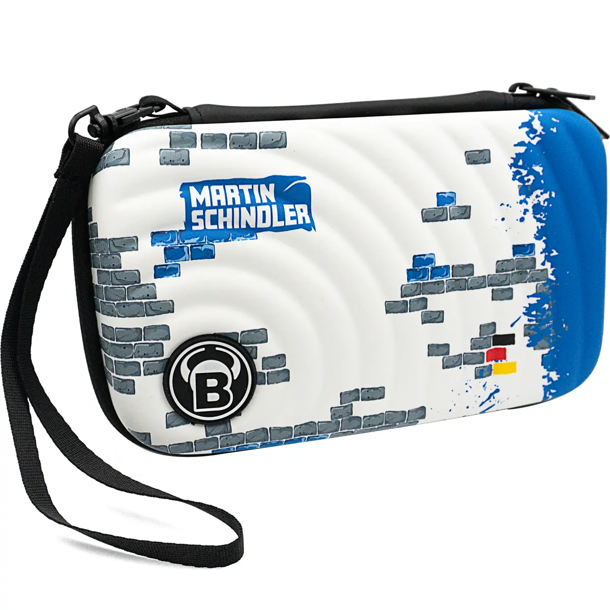 Martin Schindler Dartcase Bull´s Orbis XL im geschlossenen Zustand Bull´s Orbis XL Martin Schindler Dartcase geschlossen