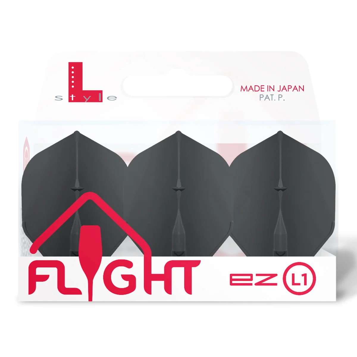 L-Style EZ L1 Flights Schwarz in Originalverpackung mit L1 Standard Form