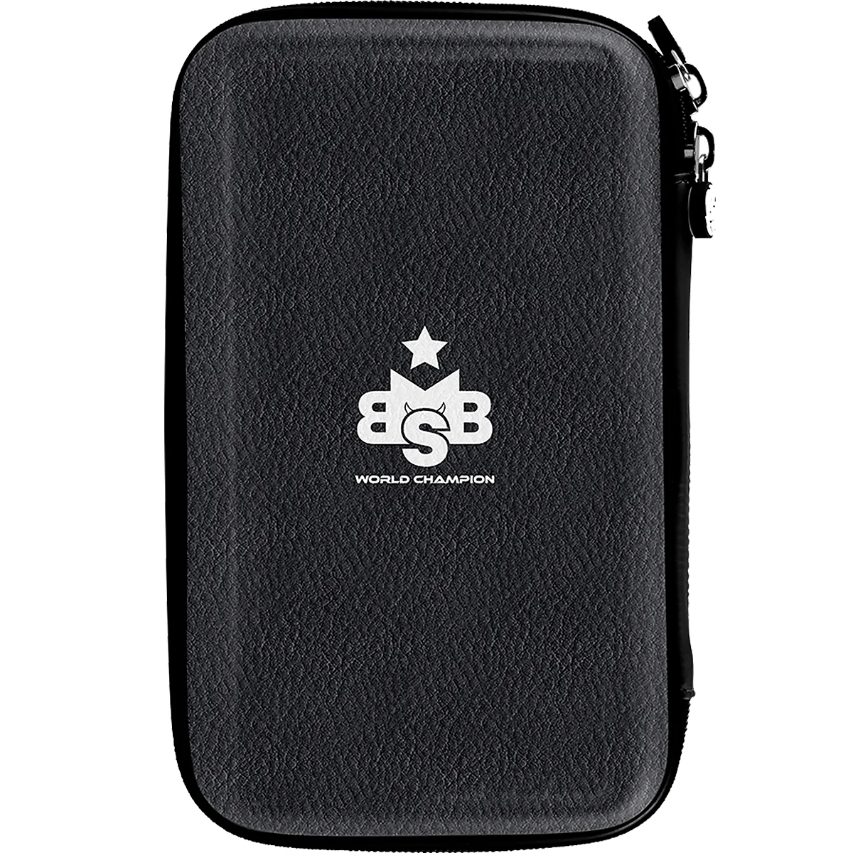 Shot Michael Smith Tactical Dart Case Schwarz – Vorderseite mit Bully Boy Logo Shot Michael Smith Tactical Dart Case Schwarz mit Bully Boy Logo und stoßfester Außenschale