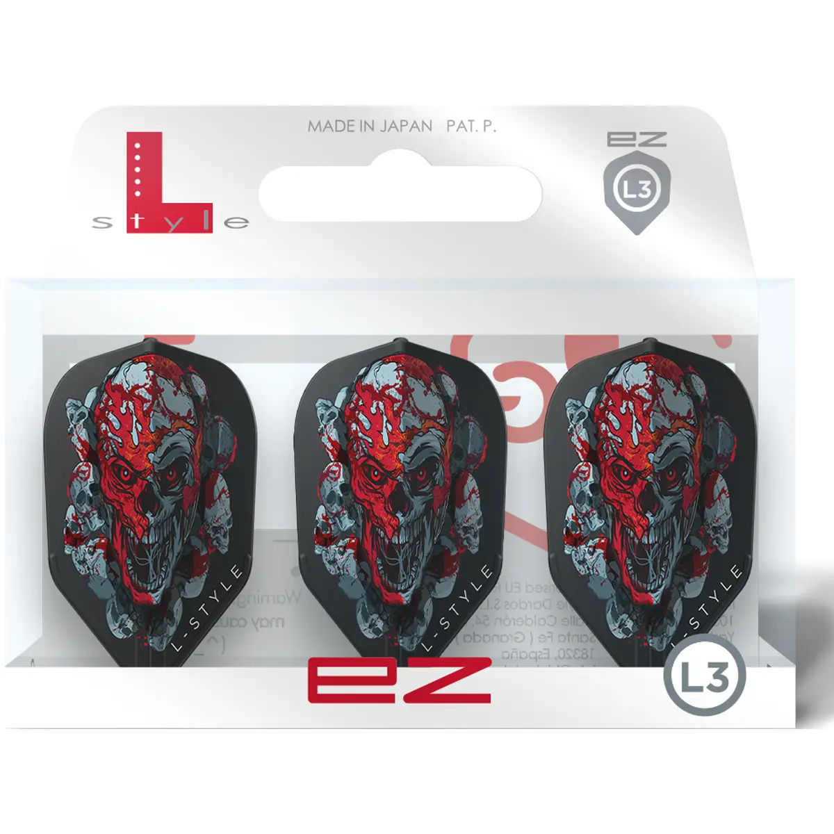 L-Style Ryan Searle V4 EZ L3 Dart Flights Originalverpackung mit drei Flights