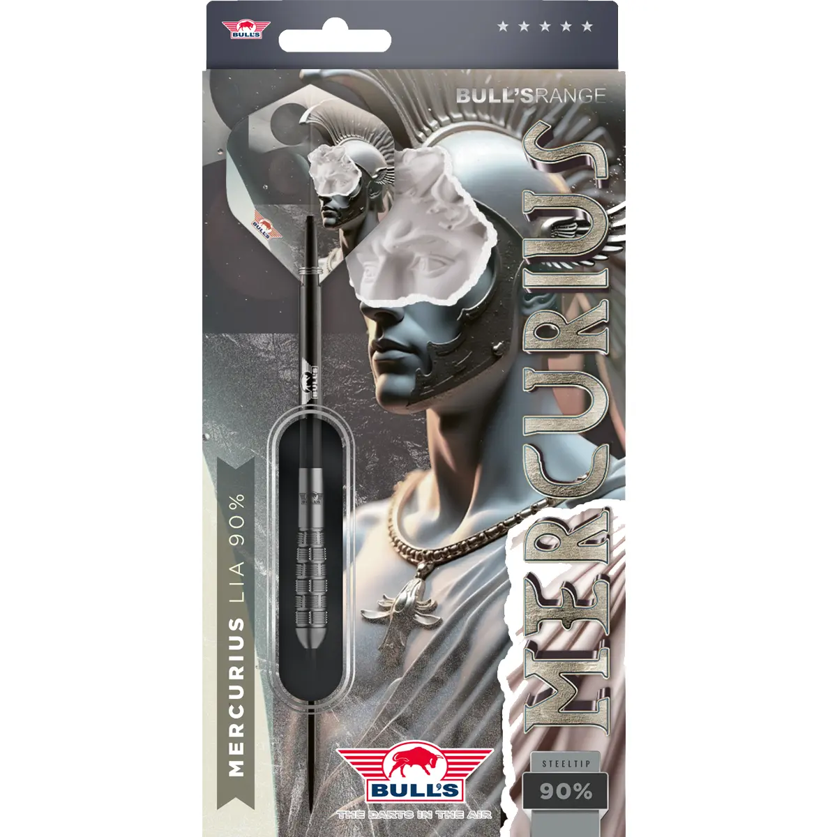 Bull’s Mercurius Lia Steeldarts in Originalverpackung