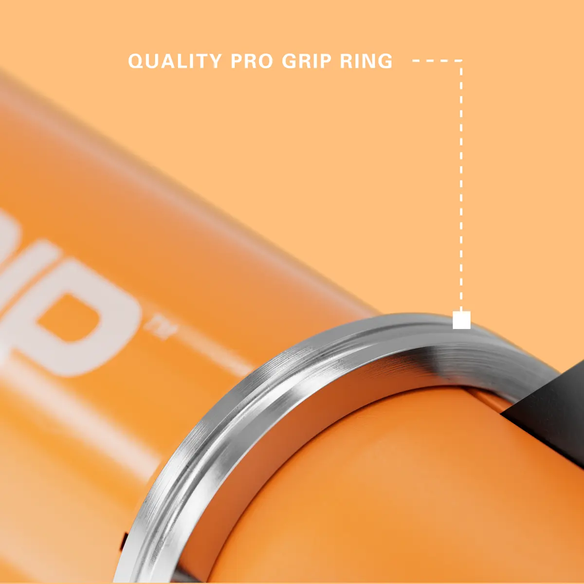 Target Pro Grip Orange integrierter Shaftring Detailaufnahme