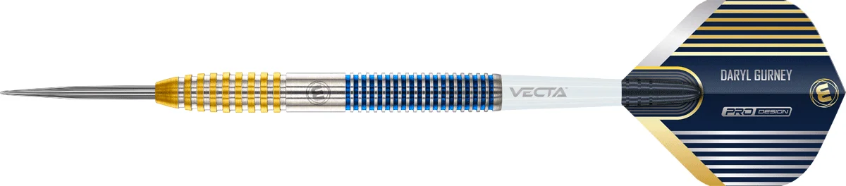 Winmau Daryl Gurney SC 1.0 Series Steeldart in seitlicher Komplettansicht