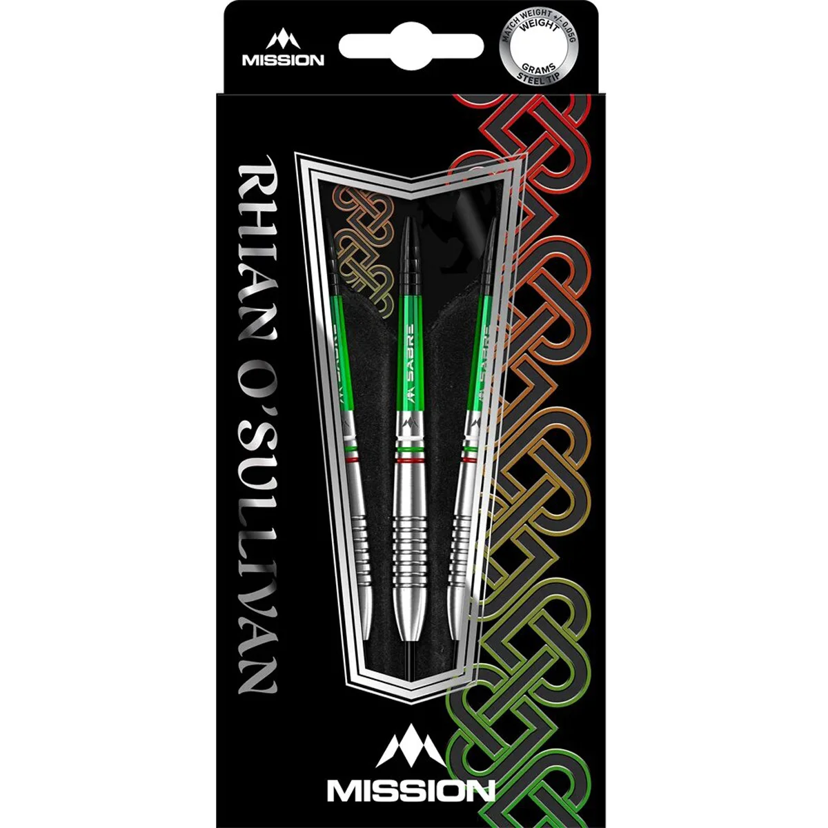 Mission Rhian O’Sullivan Steeldarts Verpackung Vorderseite