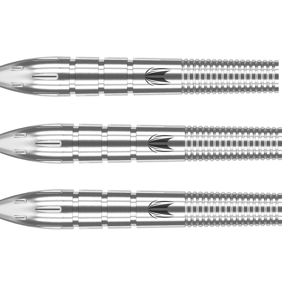 Target Nathan Aspinall Gen1 Steeldarts – Barrel Detail mit Swiss Point Spitze und durchgehendem Gripprofil