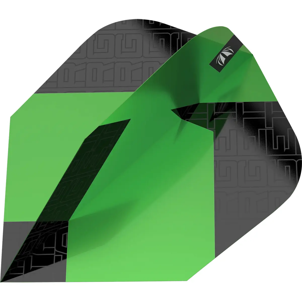 Target TAG Flights No6 grün in freigestellter Produktansicht mit grün-schwarzem Design