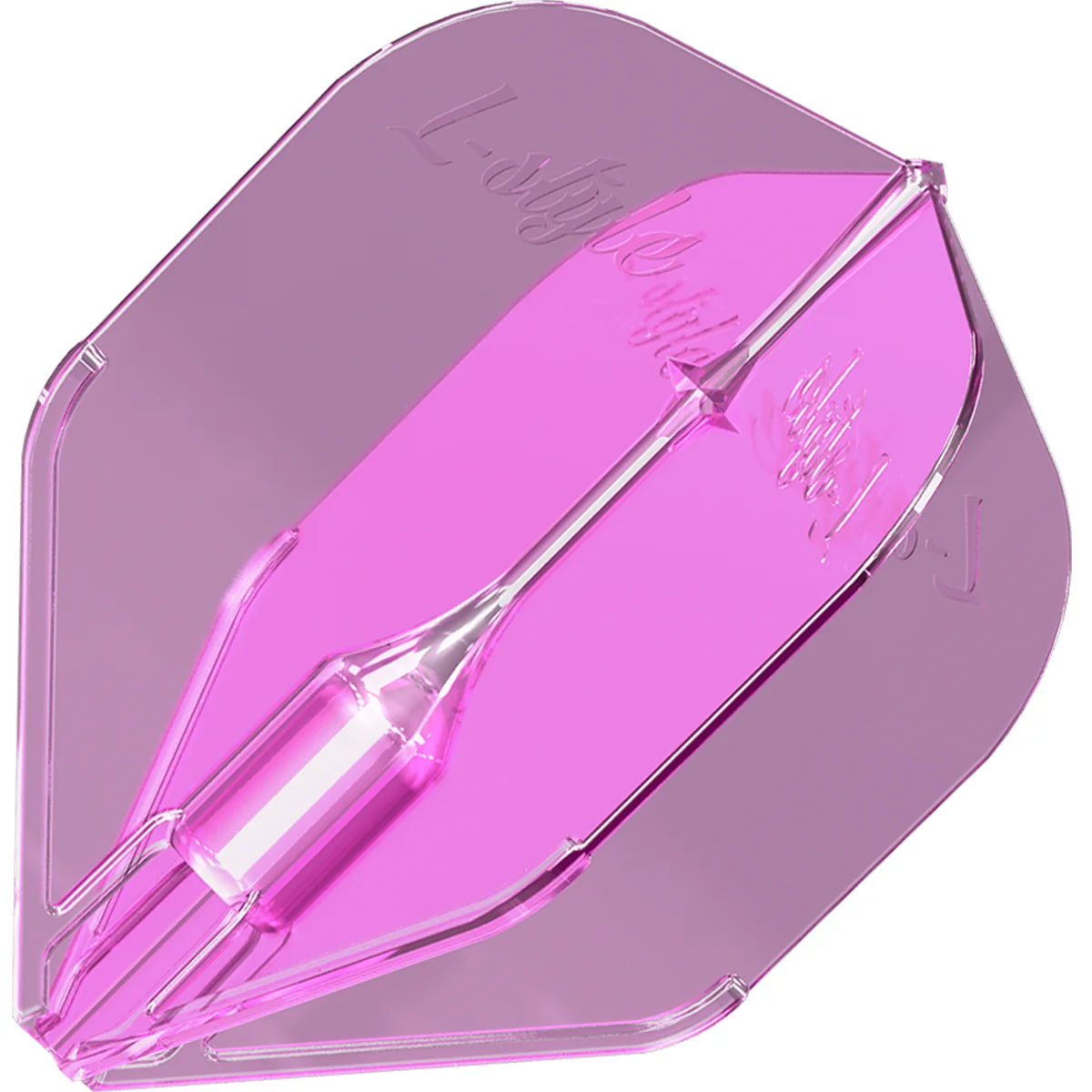 L-Style Fantom Flight L3 Clear Pink einzeln mit integriertem Flightschoner