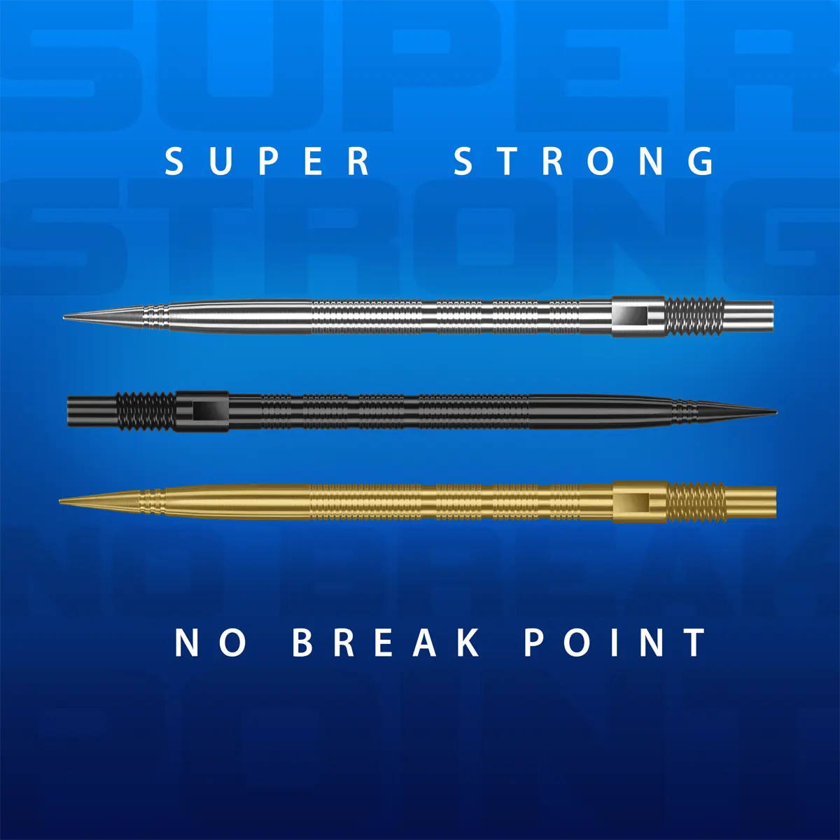 Harrows Quick Point Micro Ridge Spitzen ohne Sollbruchstelle im Vergleich