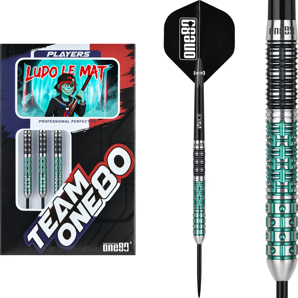 One80 Ludo le Mat Steeldarts