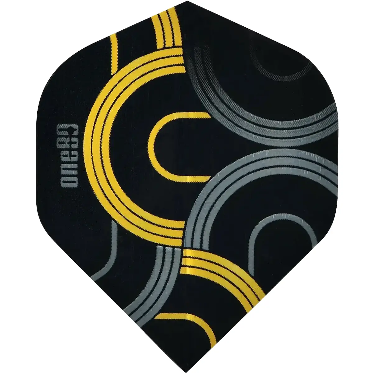 one80 circult flights gold standard no2 einzelner dart flight