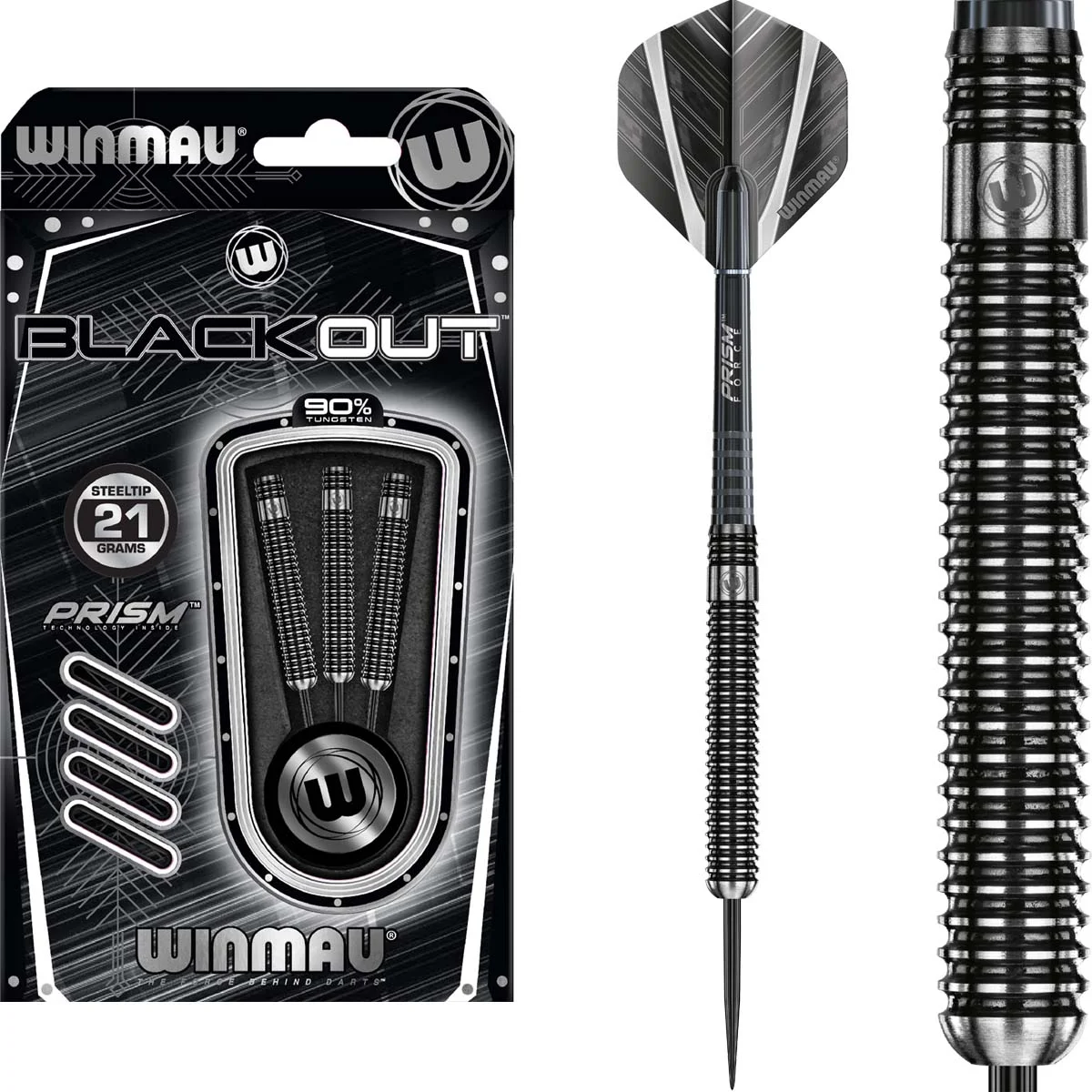 Winmau Blackout Steeldarts Winmau Blackout Steeldarts