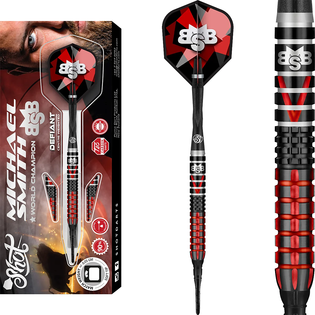 Shot Michael Smith Defiant Softdarts Shot Michael Smith Defiant Softdarts