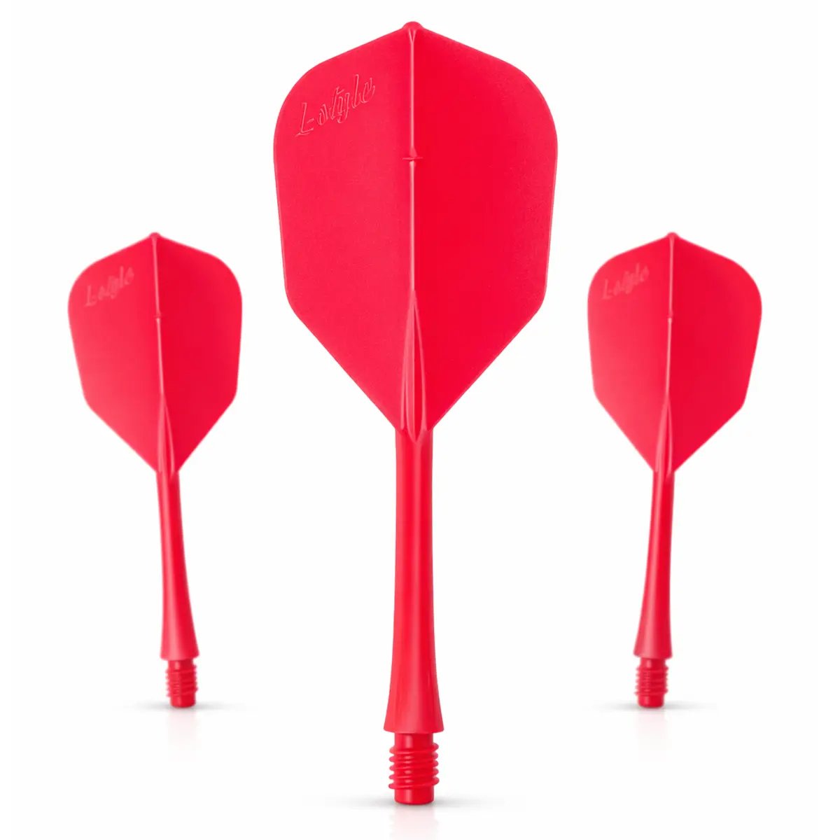 L-Style BarFlight 2BA Rot L3 260 All-in-One Dart Flight und Shaft System
