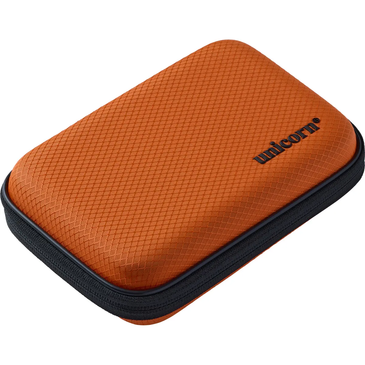 Unicorn Vanguard Medium Dart Case in Orange – robustes Dartcase für bis zu 2 montierte Dartsets