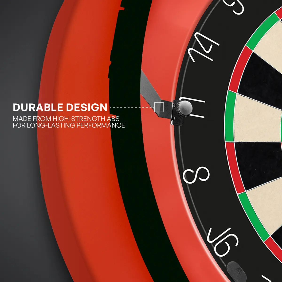 Shot Lumen Core Dartboardbeleuchtung Halterungen aus robustem ABS für stabile Befestigung am Dartboard