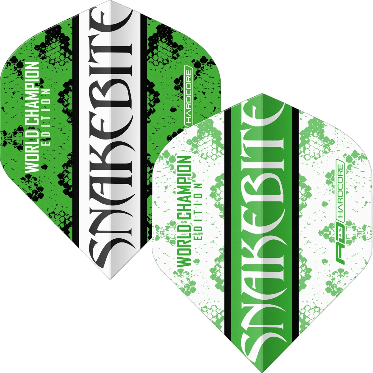 Peter Wright - Yin Yang Flights - Green & White Peter Wright - Yin Yang Flights - Green & White
