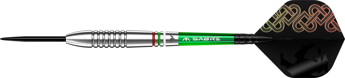 Mission Rhian O’Sullivan Steeldart komplett montiert Seitenansicht