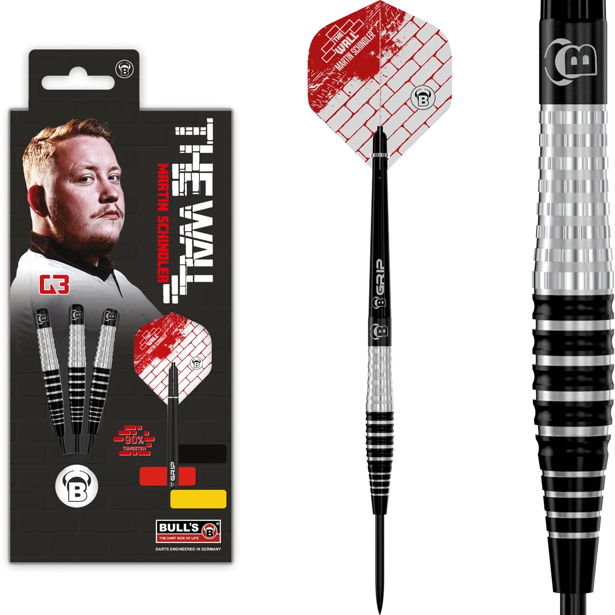 Bull’s Martin Schindler Original Generation 3 Steeldarts Übersicht