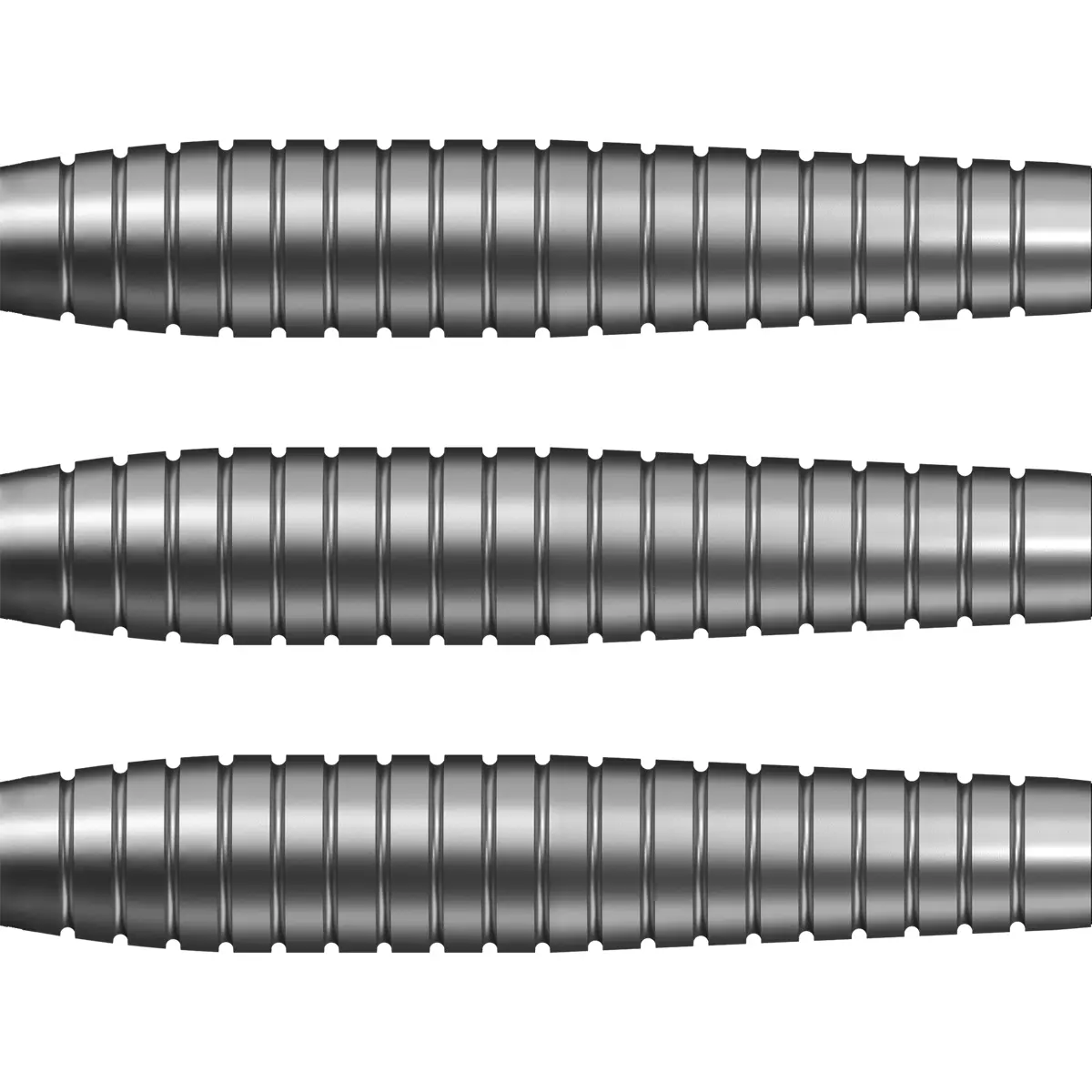 Bull's NL Chaos Red Softdarts Barrel – detaillierte Nahaufnahme mit Ringgrip