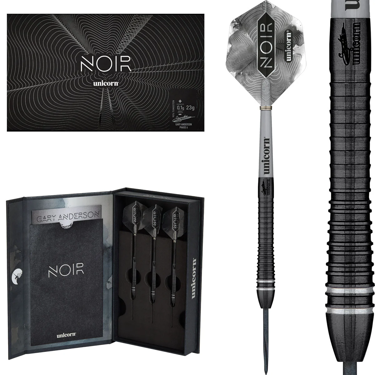 Gary Anderson Noir Phase 6 Steeldarts Gary Anderson Noir Phase 6 Steeldarts