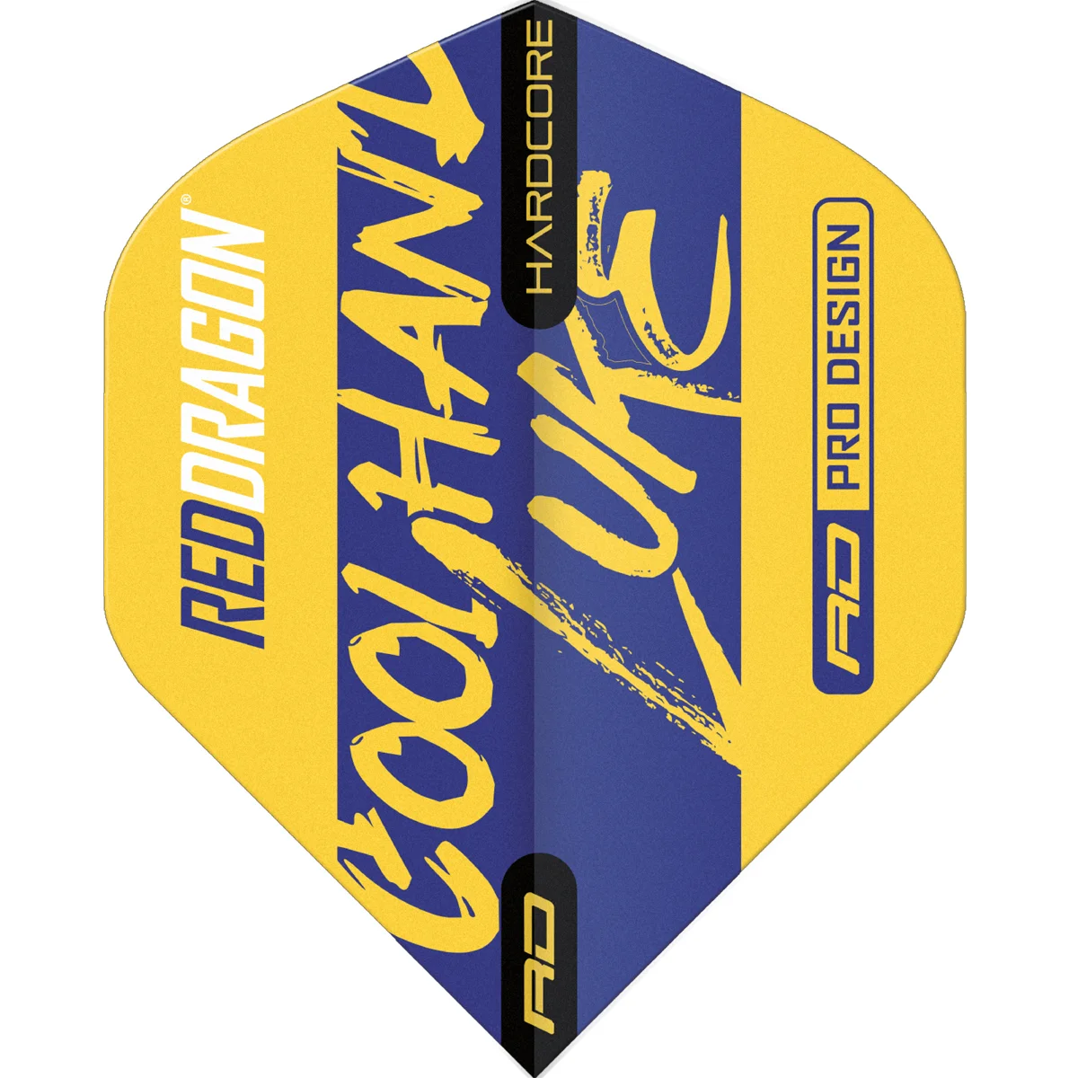 Luke Humphries - Signature Dart Flights - Gelb