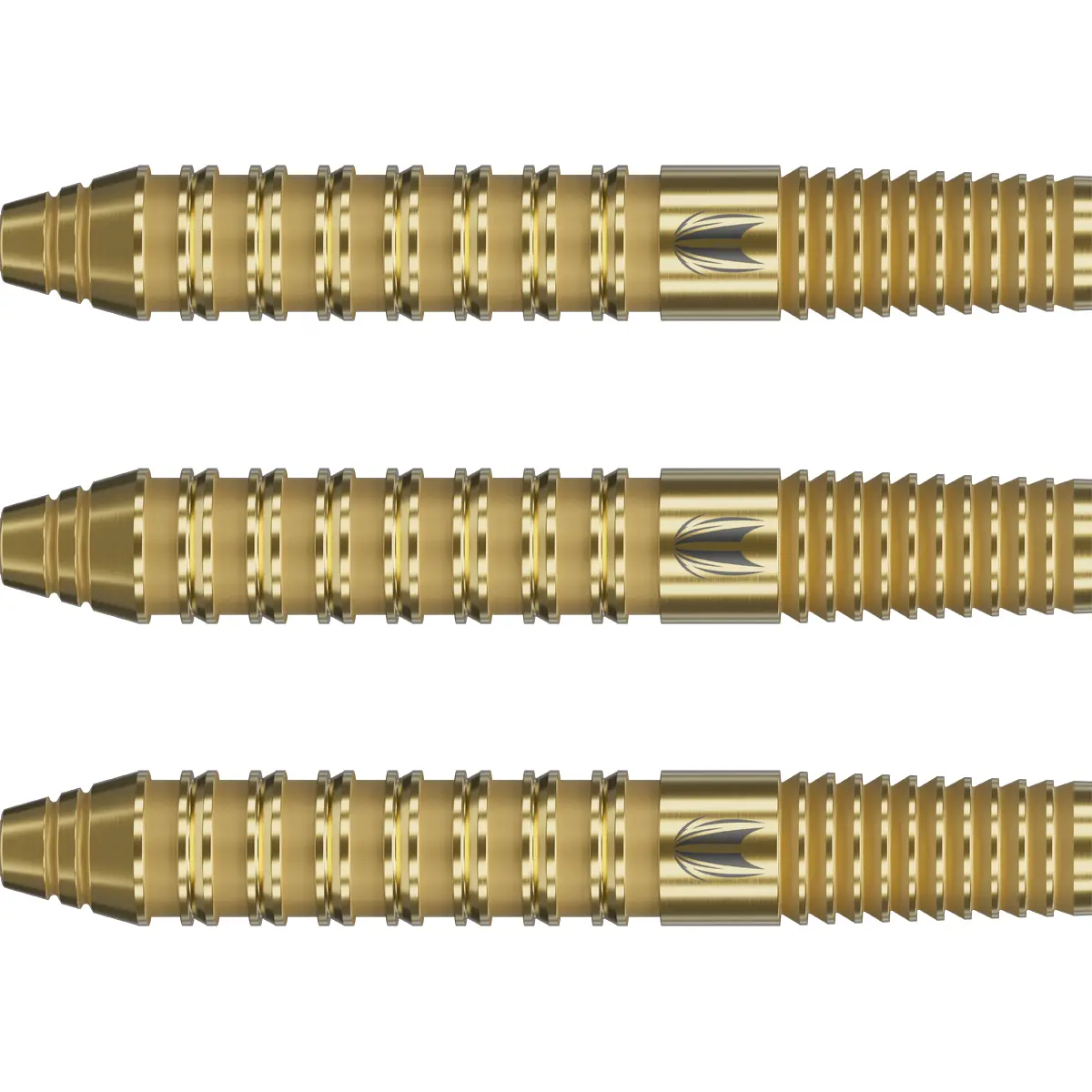 Detailaufnahme des durchgehenden Ringgrips und der edlen Goldbeschichtung beim Envy 02.