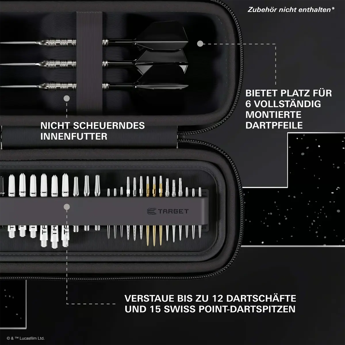 Target Star Wars Boa Dartcase - Stormtrooper