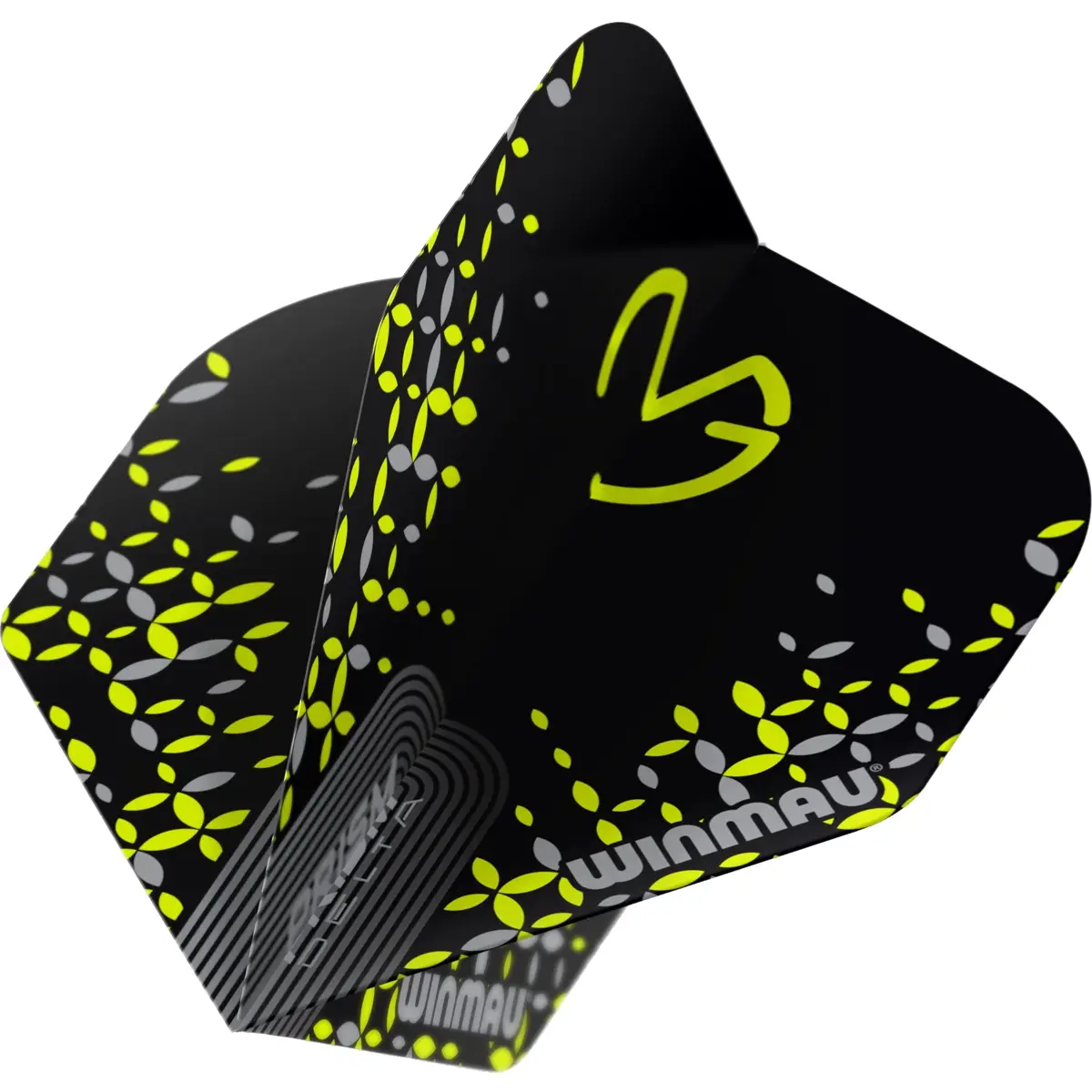 Michael van Gerwen Delta Flights – grün-grau – dynamisch Winmau Michael van Gerwen Delta Flights grün-grau dynamische Ansicht