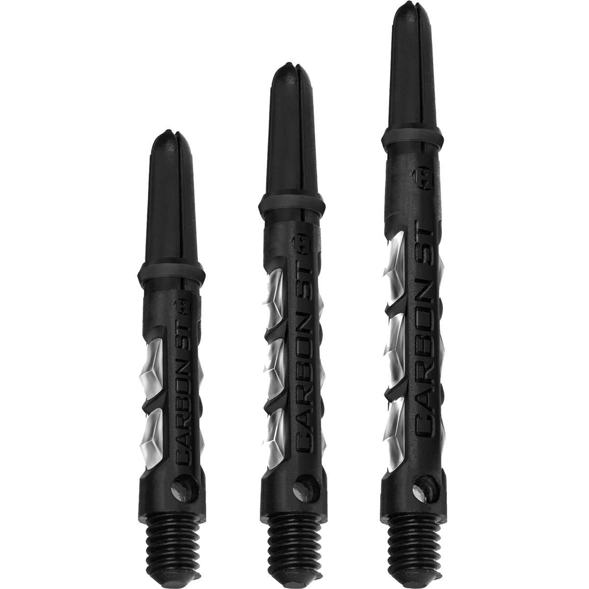 Harrows Carbon ST Shafts in Transparent aus Carbon-Composite mit aerodynamischem Profil und 2BA Gewinde