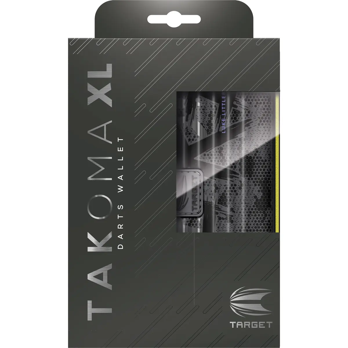 Target Takoma XL Ghost Luke Littler Dartcase in Originalverpackung mit Sichtfenster