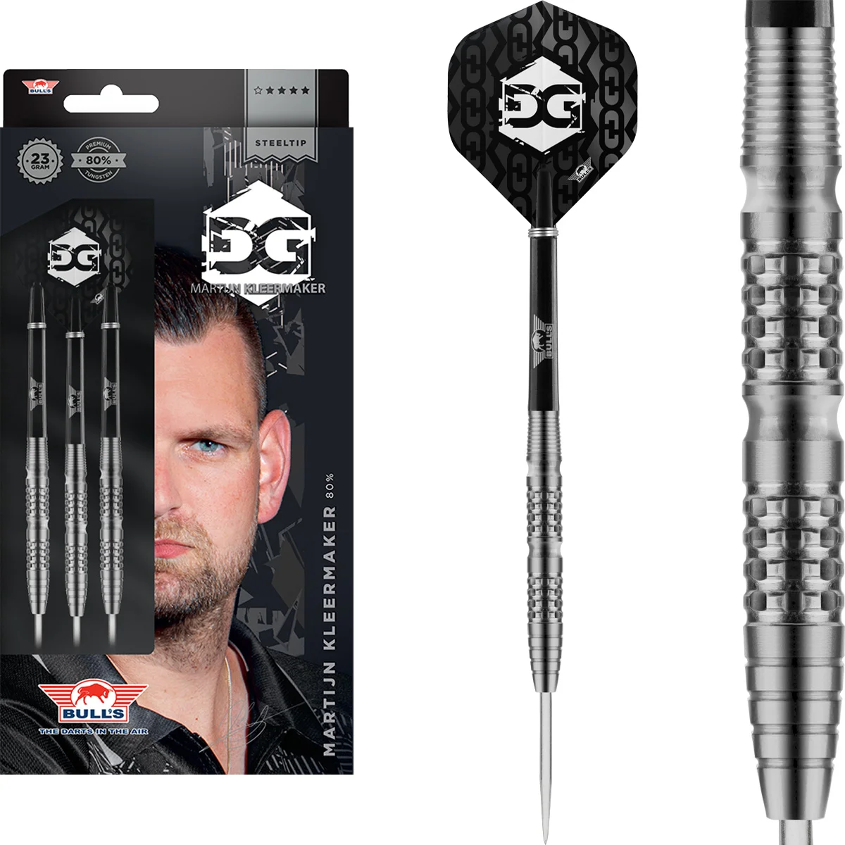 Bulls NL Martijn Kleermaker 80% Steeldarts Bulls NL Martijn Kleermaker 80% Steeldarts