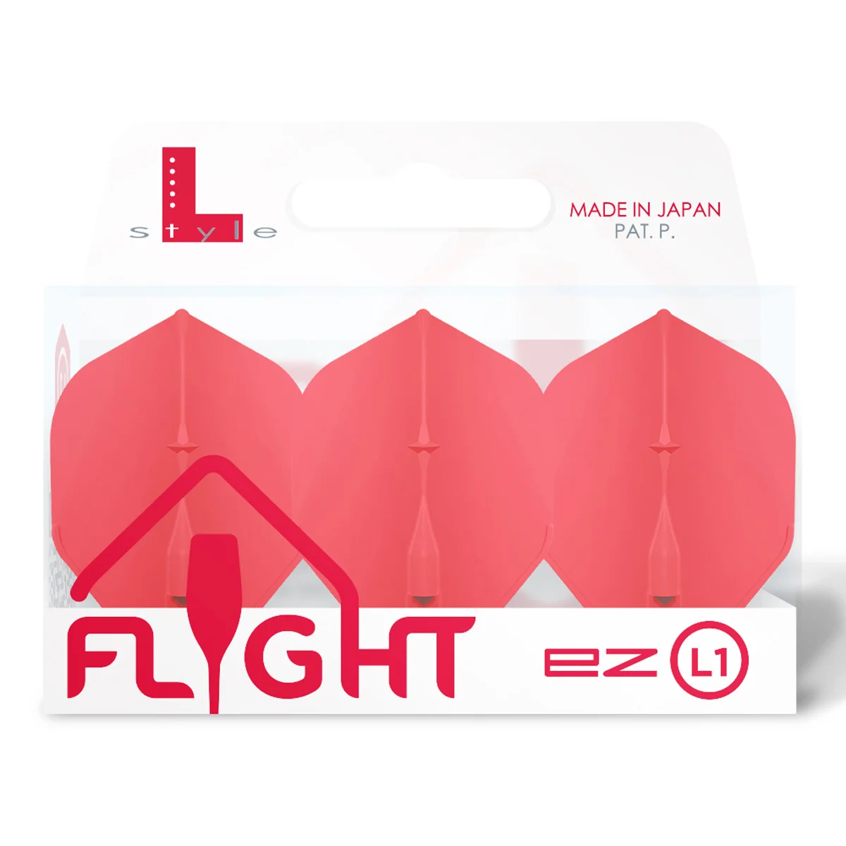 L-Style EZ L1 Flights Rot in Originalverpackung mit L1 Standard Form