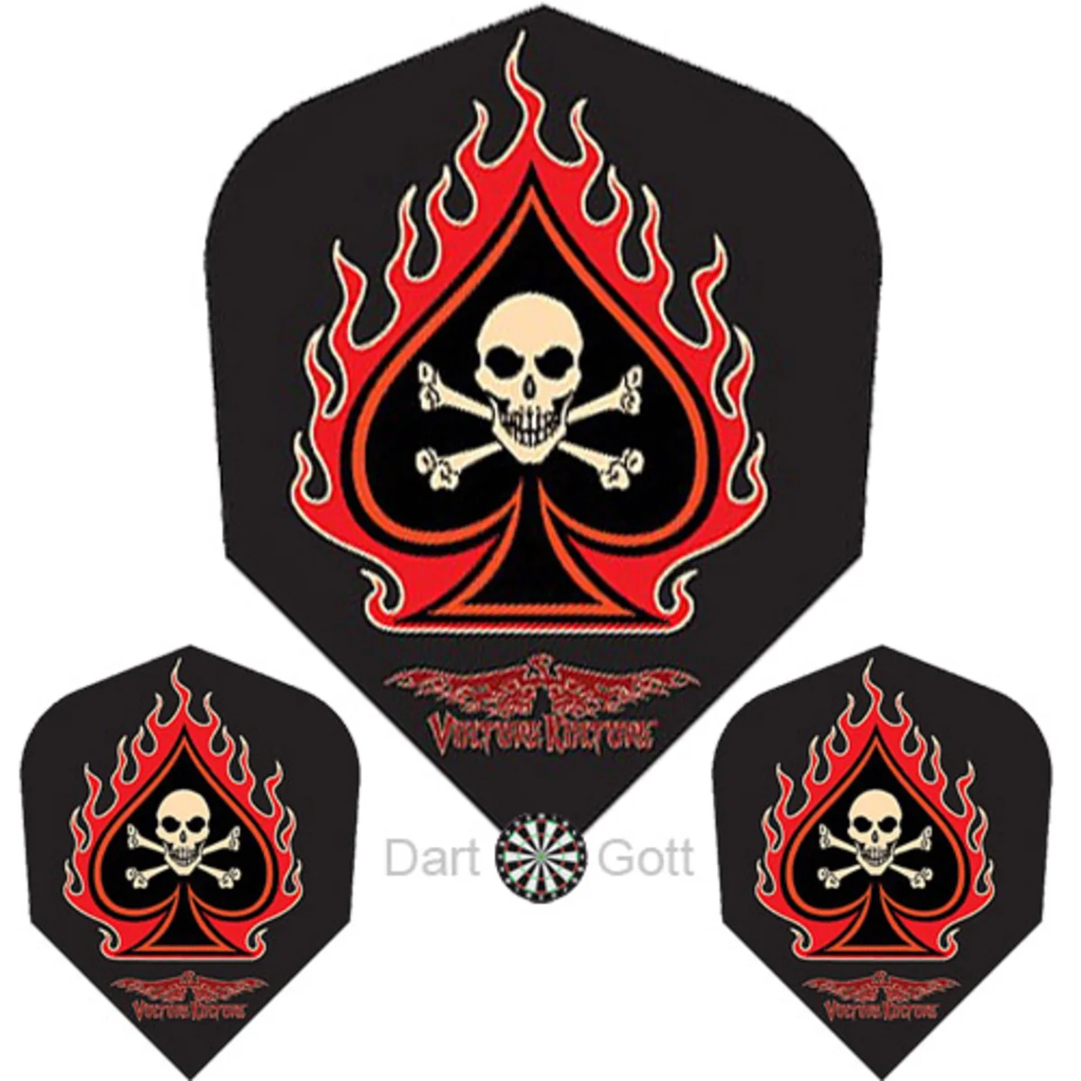 Vulture Kulture Shape Flight - Flame Skull Vulture Kulture Shape Flight - Flame Skull