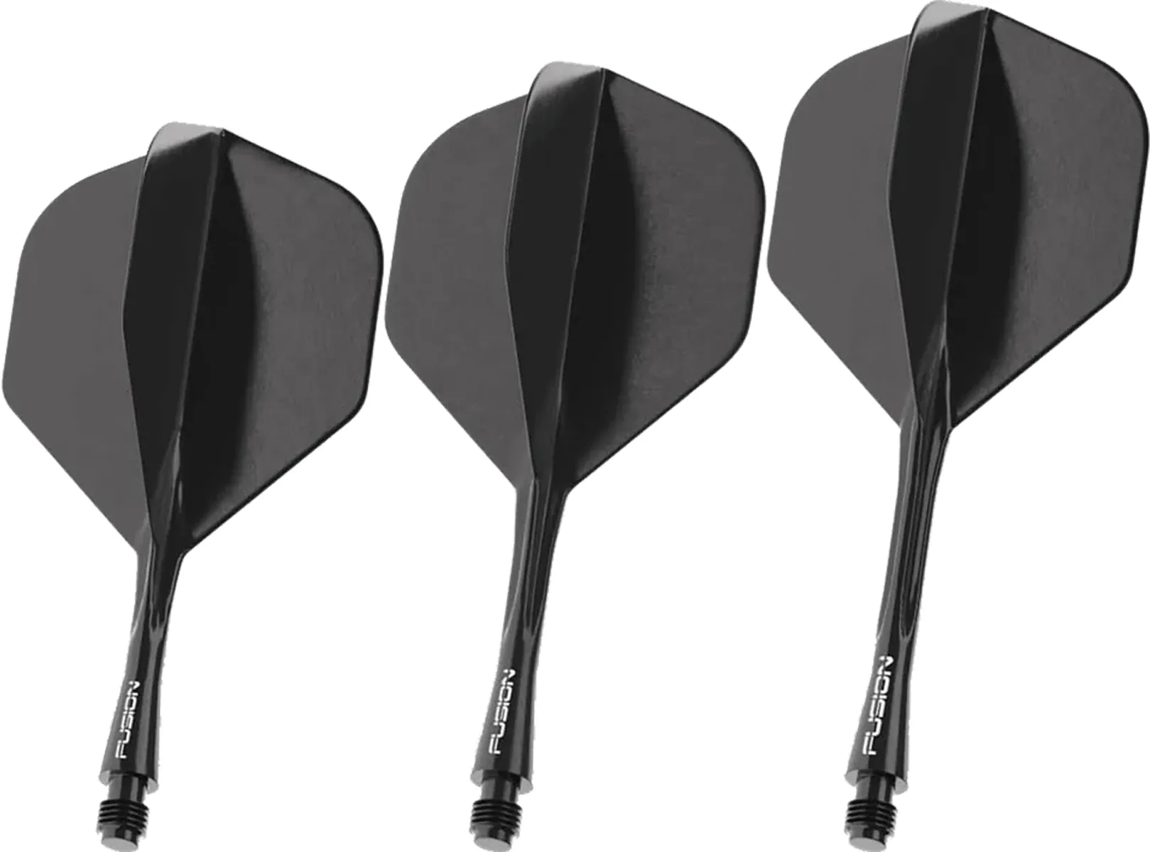 Winmau Fusion Flights No2 - Schwarz