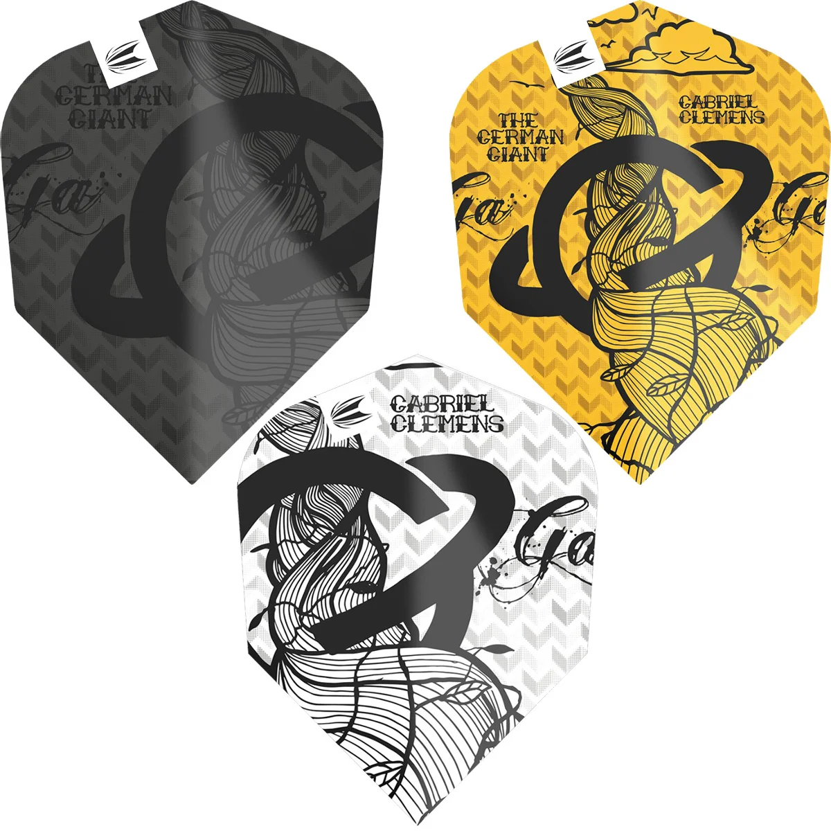 Target - Gabriel Clemens INK Flights - N°6 - 3 Sets