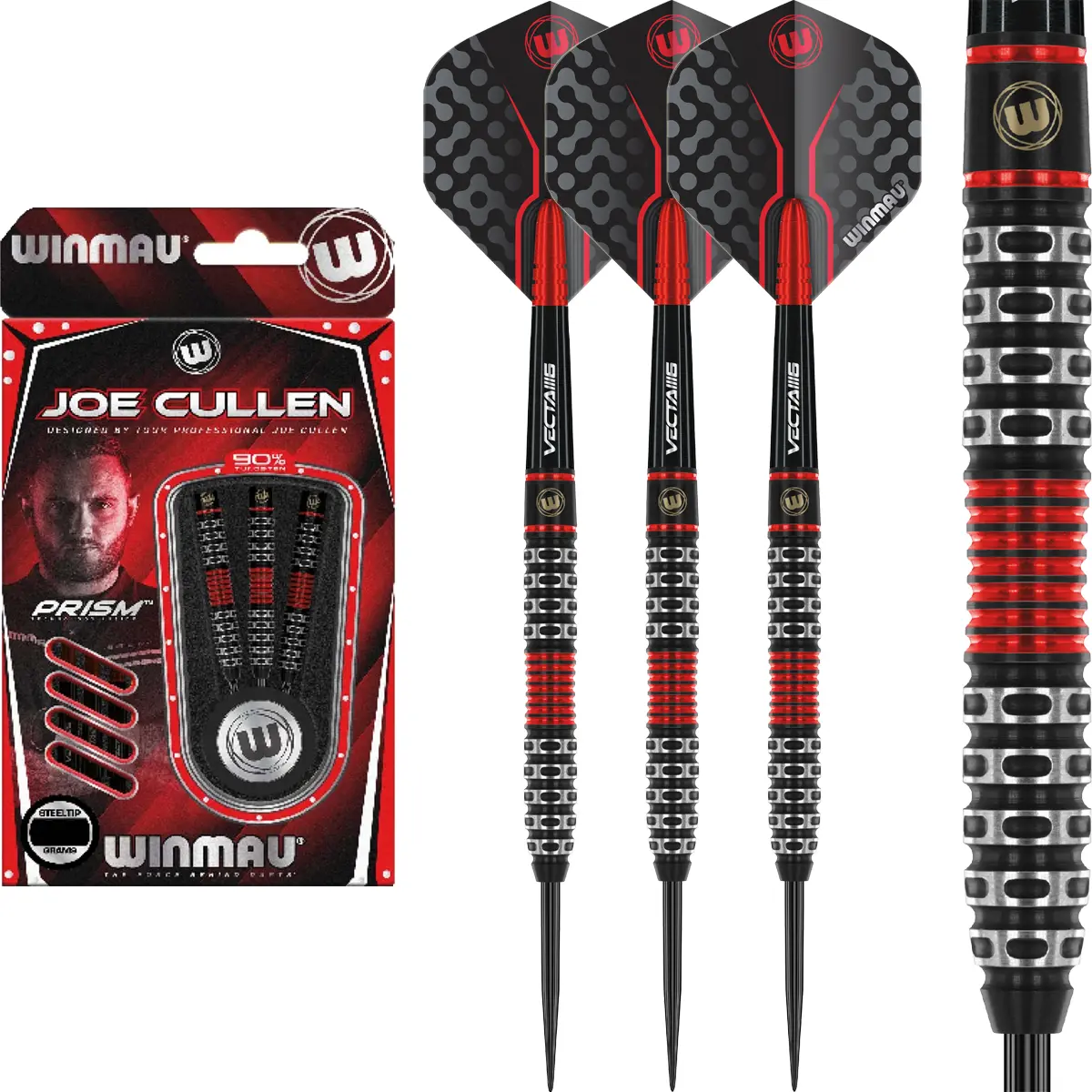 Winmau Joe Cullen Special Edition Steeldarts Komplettset mit Barrel, Shaft und Flight