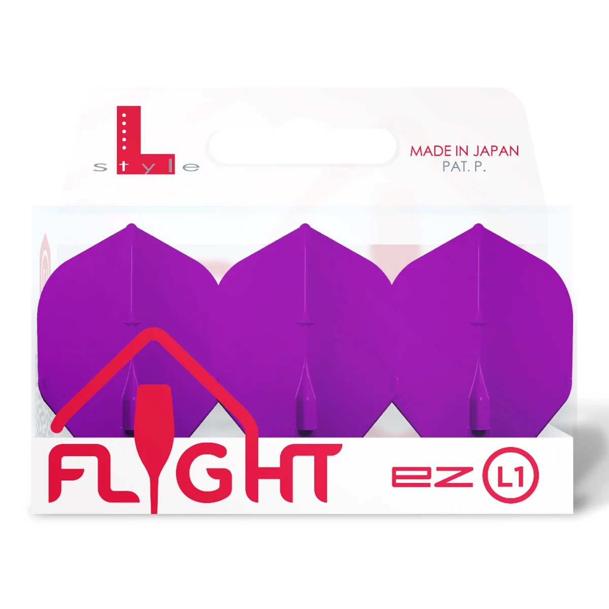 L-Style EZ L1 Flights Lila in Originalverpackung mit L1 Standard Form