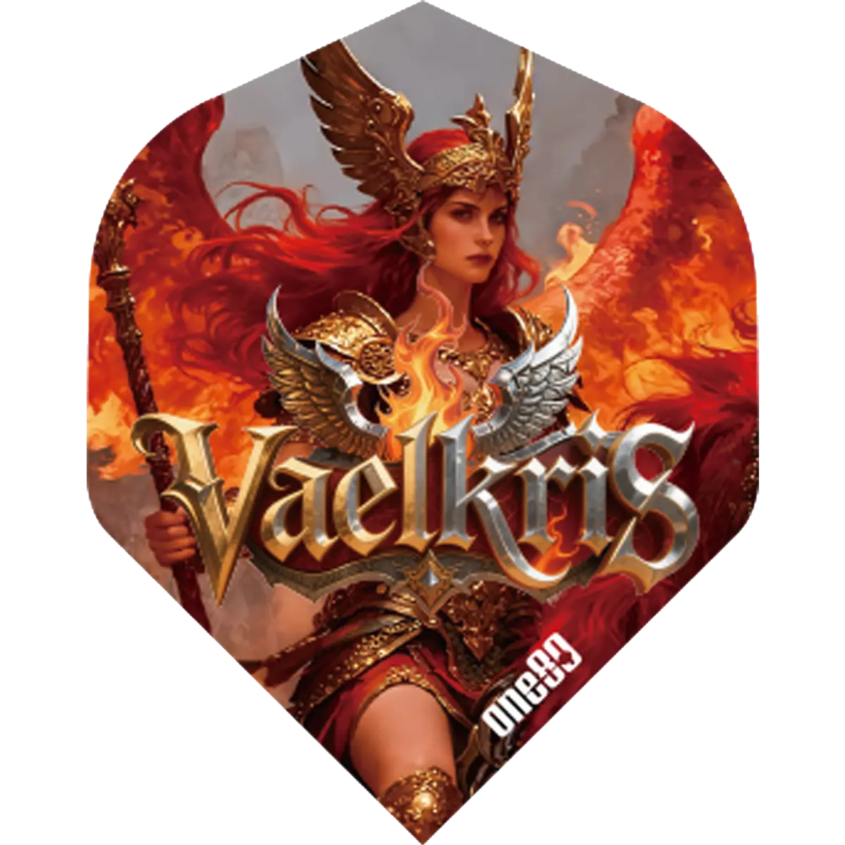 One80 Vaelkris Standard Flight mit 100 Micron Stärke im Vaelkris Design